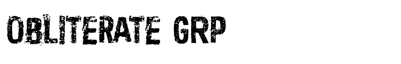 Obliterate GRP